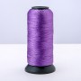 Purple nylon craft thread on a spool, diameter 0.9 mm