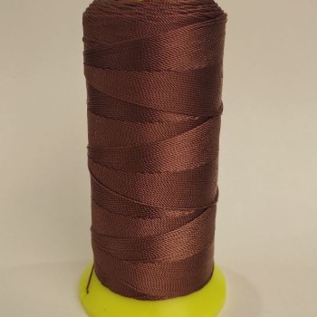 Bobbin hardware nylon craft thread, light brown, diameter 0.9 mm