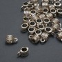 Bail Holder Fittings, 5x5 mm, hole diameter 3.8 mm, packaging 20 g ± 35 pcs
