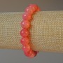 Natural Tourmaline Bracelet, Smooth Beads, Diameter 10 mm, Length 18 cm (Stretch)