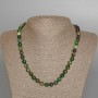 Zoisite Necklace (Imitation), Faceted Bead, 8 mm diameter, 48 cm length