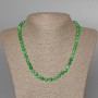 Imitation Chrysoprase Necklace – smooth beads, 6.5 mm diameter ±, length 47 cm ±
