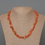 Necklace Aventurine 'Golden Sand' (synthetic) chip, diameter 8x3 mm, length 45 cm