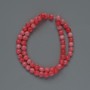 Tourmaline Beads (Imitation) Smooth Beads, 6 mm Diameter, 38 cm Length on Thread