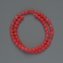 Tourmaline Beads (Imitation), Smooth Round Beads, 6mm Diameter, 37cm Length on Thread