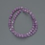 Kunzite Beads (Imitation) Smooth Sphere, 6mm Diameter, 39cm Length on Beading Thread