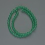 Synthetic Jade Beads (Artificial) Smooth Round, 6mm Diameter, 38cm Length on Beading Line