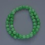 Chrysoprase Beads (Imitation) Smooth Round Beads, 8.5 mm Diameter, 38 cm Length on Monofilament
