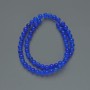 Apatite beads (imitation) smooth ball, diameter 6.5 mm, length 37 cm on a thread