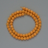 Imitation Citrine Beads - Smooth Sphere