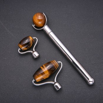 Tiger's Eye Massager set with 3 attachments