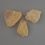 Natural Selenite Pendant, Unpolished, Dimensions 34×20 to 35×29 mm, Assorted