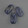 Natural sodalite pendant, 35x17 mm size+