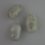 Labradorite Pendant, natural stone, diameter 35×17 mm+