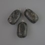 Labradorite pendant, natural stone, diameter 35x17 mm+