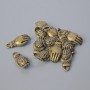 Pendant findings "Buddha's Hand", dimensions 18x8.5 mm, hole diameter 2 mm, packaging 13 pcs +/- Bronze color of metal