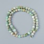 Chrysoprase Beads (Imitation Acrylic) Smooth Round Beads, Diameter 6.5 mm ±, Length 40 cm ± on Thread