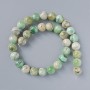 Chrysoprase Beads (Acrylic Imitation) Smooth Bead, 12 mm Diameter, about 40 cm on a Fishing Line