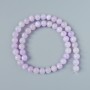 Kunzite Beads (Acrylic Imitation) Smooth Round Beads, 8.5 mm diameter, 40 cm length on thread