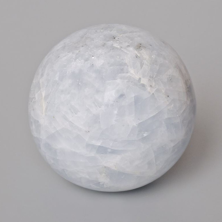 Aquamarine Souvenir Sphere, Natural Stone, price per 100 grams (weight from 470 g)