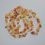 Carnelian Beads Natural Chip, 9x4 mm, Length 80 cm on Thread