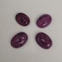 Cabochon Raspberry Jasper (synthetic) 25×18 mm