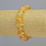 Natural Citrine Bracelet, Faceted Beads 8x5mm ± (Stretch), Length 18cm+