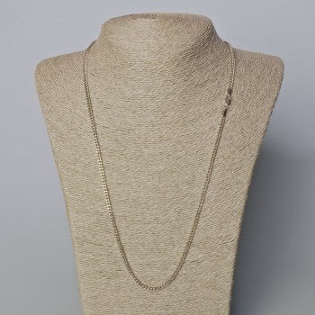 Xuping Rhodium Chain, 3mm thick, 60 cm length