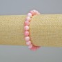 Tourmaline Bracelet (Imitation) Smooth Beads, Diameter 8 mm ±, Stretch Cord, Length 18 cm+