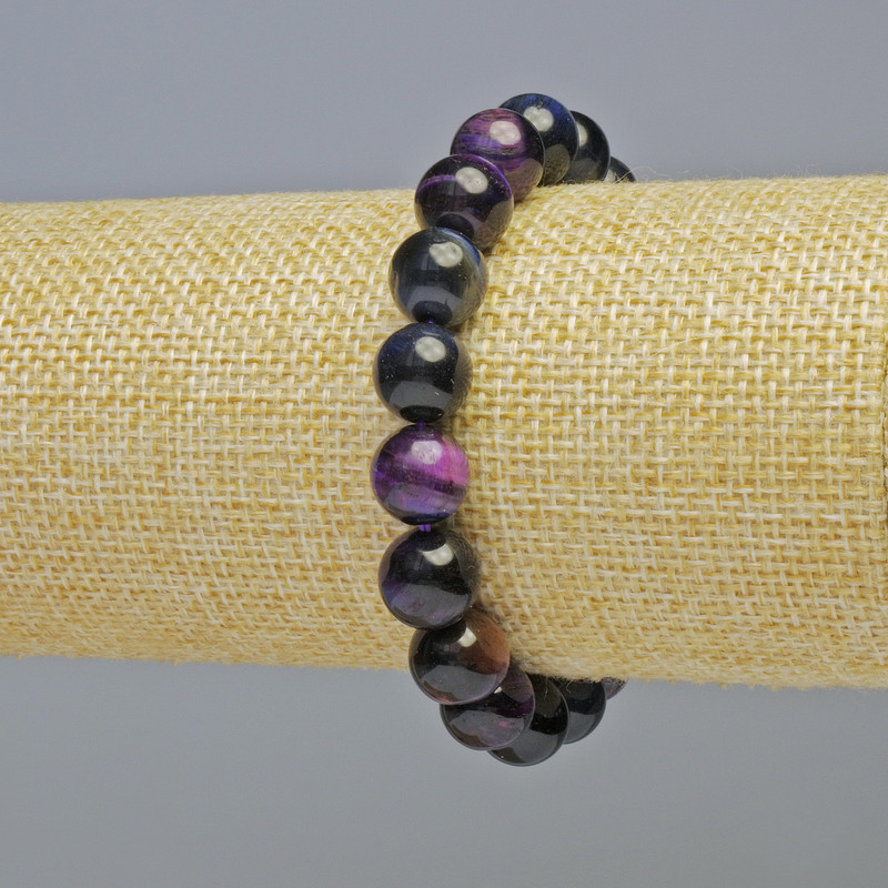 Bracelet with Multicolored Cat's Eye