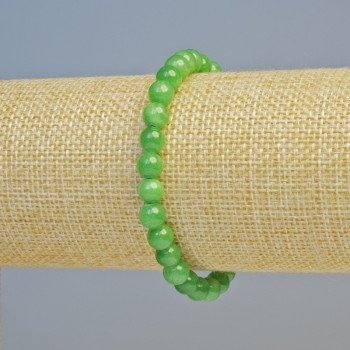 Acrylic Chrysoprase Imitation Bracelet