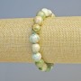 Chrysoprase Bracelet (Imitation Acrylic) Smooth Bead, 10 mm Diameter ± (Stretch), 18 cm Length