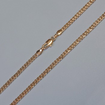 Xuping Chain 18K Gold Plating, 3 mm Thick, 50 cm Long