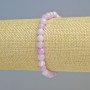 Kunzite Bracelet (Imitation) Smooth Bead, 6 mm Diameter ± (Stretch), Length 18 cm+