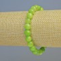 Onyx Bracelet (Acrylic Imitation) Smooth Bead, 8.5 mm diameter ± (stretch), length 18 cm+