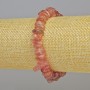 Natural Strawberry Quartz Bracelet with natural stone chips, 10x3 mm ±, stretch, length 18 cm