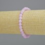 Kunzite Bracelet (Imitation Acrylic) Smooth Bead, Diameter 6.5 mm ± (Stretch), Length 18 cm+