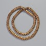 Hematite Beads Serpentine Wave Copper Matte, diameter 5x4x3 mm, length 36 cm strand