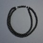 Agate Beads (Pressed) Smooth Ball, 4 mm diameter, 38 cm on Thread
