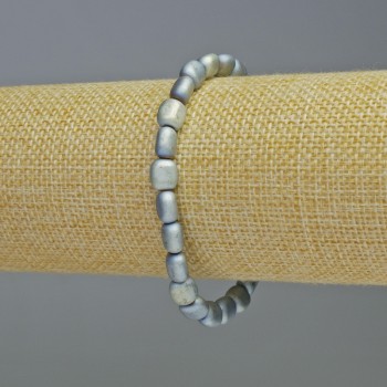 Hematite Bracelet Blue Chameleon