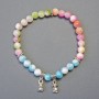 Bracelet Assortment (Acrylic) Smooth Beads, 6mm Diameter, 18 cm Stretch