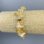 Citrine Chips Bracelet 16x6 mm, length 18 cm, stretch
