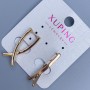 Xuping Earrings 27x2.5 mm with 18k Gold Plating