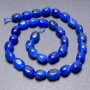 Imitation Quartz Beads on a Faceted Thread, diameter 10×7 mm +-, length 37 cm+