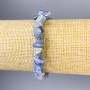 Kyanite chip bracelet, diameter 12x2mm+-, diameter 9x3mm+-, length 18cm +/- stretch