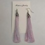 Tassel Earrings 'Almina' Multicolored, 10 cm long