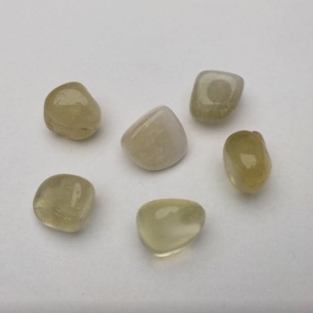 Souvenir Natural Citrine Stone, Faceted 22x17mm (+-), Packaging 100 g