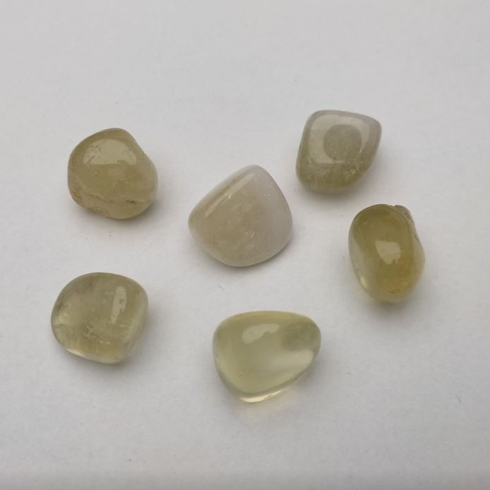 Souvenir Natural Citrine Stone, Faceted 22x17mm (+-), Packaging 100 g