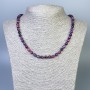 Cat's Eye Necklace Multicolored, Smooth Beads, 6 mm Diameter, 50 cm Length, with Clasp