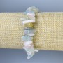 Morganite Chip Bracelet, diameter 9-15×3-6 mm, length 18 mm, stretch